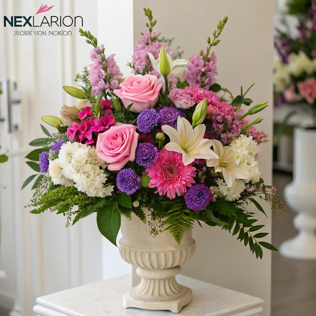 Beautiful floral arrangement at Nexlarion